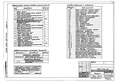 Состав альбома. Типовой проект Альбом 7.2 Котельная. Электротехническая часть. Механизмы, управляемые с НКУ и щитов КИП и А. Схемы принципиальные