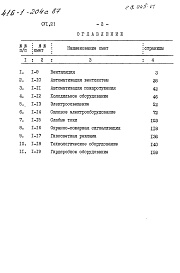 Состав альбома. Типовой проект 416-1-204с.87Альбом 6 Сметы     