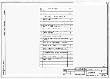 Состав альбома. Типовой проект 816-9-43.86Альбом 1 Пояснительная записка. Технология производства. Отопление и вентиляция. Внутренние водопровод и канализация. Электрическое освещение. Автоматизация производстьва. Связь и сигнализация