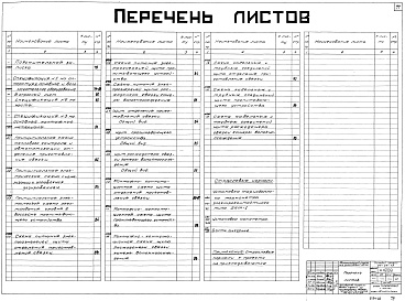 Состав альбома. Типовой проект 04-09-45Альбом 2 Дробильно-сортировочное отделение (Н4206). Автоматизация дробильно-сортировочного отделения (Н4207). Отделение приготовления связки (Н4208). Автоматизация отделения приготовления связки (Н4209). Труба дымовая Н=80м, До=2,5м (Н4210). Труба дымовая