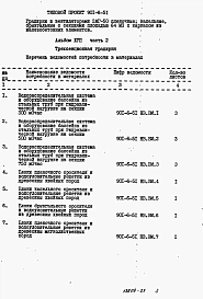 Альбом 17 Часть 2 Ведомости потребности в материалах для трехсекционной градирни