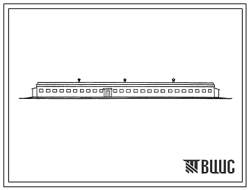 Типовой проект 804-38с Конюшня на 50 кобылиц. Для строительства в районах Казахстана с сейсмичностью 7, 8 баллов.
