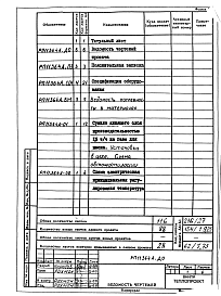 Состав альбома. Проект 11364 СушилоАльбом 2 Автоматизация.