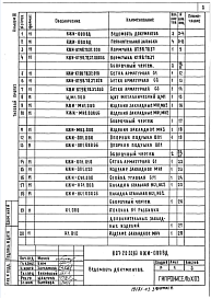 Состав альбома. Типовой проект 807-20-27.83Альбом 3 Строительные изделия (примененный из типового 807-20-30.83)