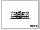 Фасады Типовой проект 2-02-17 Средняя школа на 400 учащихся архитекторов Чалдымова А.К., Змеуп С.Г., Наумова С.Ф., Великанова А.П. (шифр 520). Стены из кирпича.