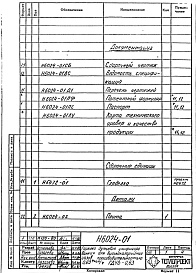 Состав альбома. Проект Н6024 ГорелкаАльбом 1 Рабочие чертежи