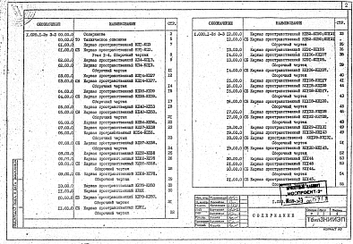 Состав альбома. Серия 1.020.1-2с КонструкцииВыпуск 3-3 Ригели. Арматурные изделия. Рабочие чертежи