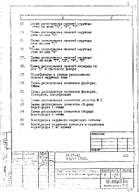Состав альбома. Типовой проект IX-17-43АС-2 Архитектурно-строительные решения надземной части здания