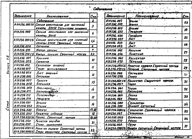 Состав альбома. Серия 5.904-12 ПриточныеВыпуск 1-8 Оросительная секция для приточной камеры 2ПК 10. Рабочие чертежи