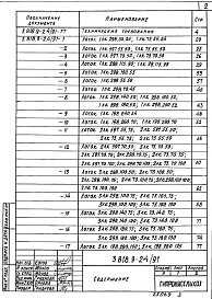 Состав альбома. Серия 3.818.9-2 ТехнологическиеВыпуск 4.91 Железобетонные лотки каналов навозоудаления свиноводческих зданий и зданий крупного рогатого скота. Рабочие чертежи