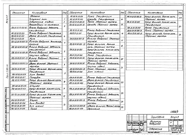 Выпуск 3 Фильтры воздушные. Рабочие чертежи