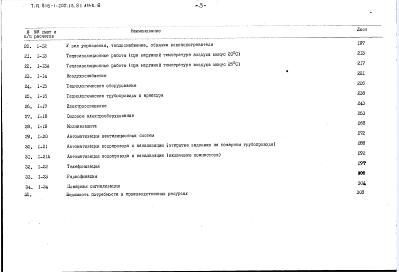 Состав альбома. Типовой проект 816-1-202.13.91Альбом 8 Сметы. Часть 1