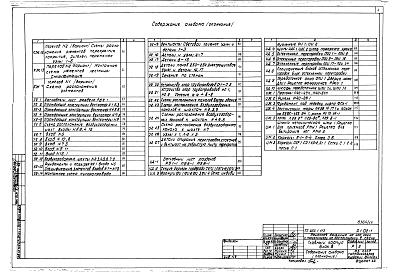Состав альбома. Типовой проект 254-1-117Альбом 17 Архитектурные решения, конструкции железобетонные ниже  отм.0.000 (из тп 252-1-113)