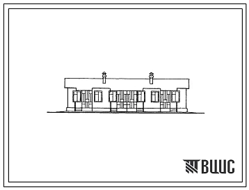 Типовой проект 420-11-3/75 Секция жилого дома на 4 квартиры (2А-4)