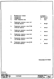 Состав альбома. Типовой проект II-49-06/ЮРаздел 5 Слаботочные устройства