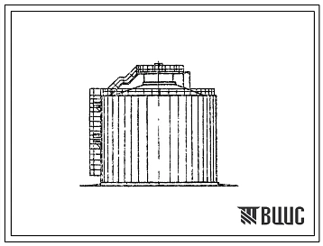 Типовой проект 902-5-41.87 Резервуар метантенков объемом 4000 куб.м