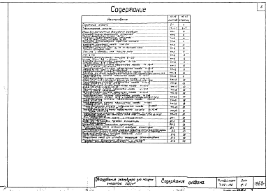 Состав альбома. Типовой проект 7-02-156/62Альбом 2 Оборудование