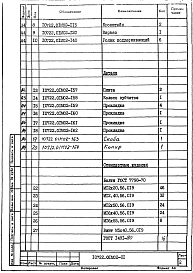 Состав альбома. Проект 10722 Комплексно-механизированнаяЧасть 10722.01М02 Подъемник контейнеров. Рабочая конструкторская документация.