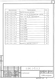 Состав альбома. Серия 1.041.1-5 Многопустотные Выпуск 1.3 Плиты длиной 2380 мм и шириной 1490 мм с арматурой из стали классов А-III и Вр-1 из тяжелого бетона. Рабочие чертежи 