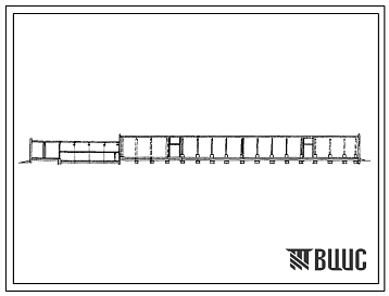 Типовой проект 701-4-65 Главный корпус холодильника распределительного одноэтажного емкостью 5000 т