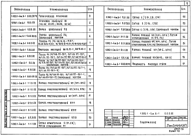 Состав альбома. Серия 1.090.1-4м СборныеВыпуск 6-1 Изделия железобетонные разные. Рабочие чертежи