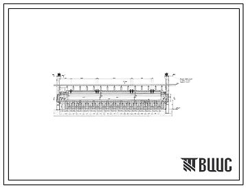 Проект П32372 Печь термическая толкательная двухрядная размерами пода 2,32х12,64 м, на природном газе