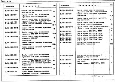 Состав альбома. Серия 1.236-6 ОкнаВыпуск 1 Часть 1. Окна и балконные двери со спаренными и раздельными переплетами и полотнами по ГОСТ 11214-78 