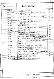 Состав альбома. Серия 1.189.1-9 КонструкцииВыпуск 5 Конструкции унифицированные шахт лифтов грузоподъемностью 630 и 500 кг с противовесом сзади кабины (широкая кабина) для зданий высотой до 17 этажей. Рабочие чертежи