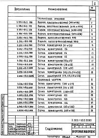 Состав альбома. Серия 3.503.1-63 ПролетныеВыпуск 2 Арматурные, закладные и соединительные изделия. Рабочие чертежи