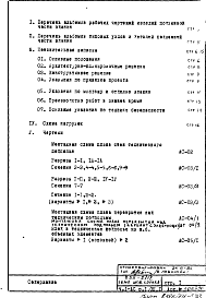 Состав альбома. Типовой проект П55-2/12Часть 1 Раздел 1.0Ц.1 Альбом 2 Архитектурно-строительные чертежи. Монтажные чертежи подземной части здания.