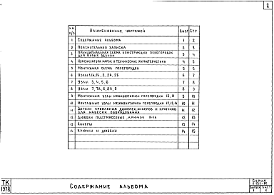 Состав альбома. Серия 1.131-16 ПерегородкиВыпуск 1 Перегородки на деревянном каркасе. Рабочие чертежи