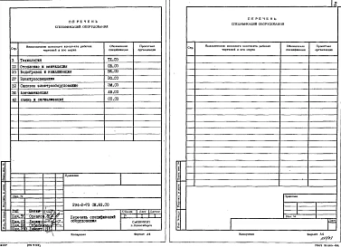 Альбом 3 Спецификация оборудования.
