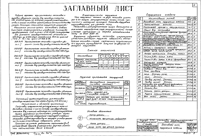 Состав альбома. Типовой проект 902-2-27Альбом 1 Тип 6 Горизонтальные песколовки с круговым движением сточных вод производительностью 17000-25000 м.куб./сутки (278-394 л/сек). Строительная, технологическая и механические части. (Т-1855)
