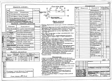 Состав альбома. Типовой проект 113-87-141.85Альбом 1 Архитектурно-строительные, санитарно-технические и электротехнические чертежи