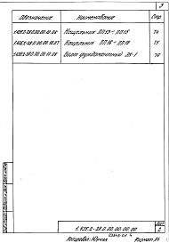 Состав альбома. Серия 1.435.2-28 ВоротаВыпуск 0 Указания по применению