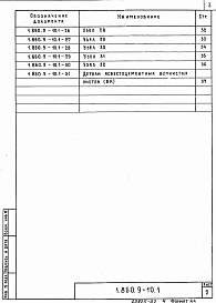 Состав альбома. Серия 1.860.9-10 КровлиВыпуск 1 Узлы. Рабочие чертежи