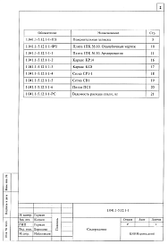 Состав альбома. Серия 1.041.1-5 Многопустотные Выпуск 12.1-1 Плиты длиной 5650 и шириной 940 мм, связевые, с напрягаемой арматурой из стали классов А-IIIв, А-IV и Ат-V, из тяжелого бетона, метод натяжения - электротермический. Рабочие чертежи 