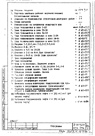 Состав альбома. Типовой проект II-49-06/ЮЧасть 1 Раздел 1/0 Архитектурно-строительные чертежи подземной части здания