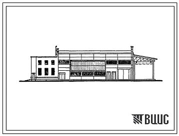 Типовой проект 816-167 Главный корпус ремонтной мастерской общего назначения р/о «Сельхозтехника» на 200 тракторов и комбайнов в год.