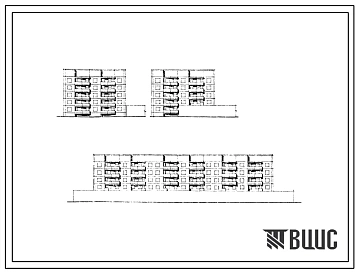 Типовой проект 135-0266c.23.86 Унифицированные встроенные части объектов торговли и соцкультбыта в 5-этажной блок-секции для Бурятской АССР