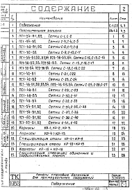Состав альбома. Серия 3.900-3 СборныеВыпуск 4.82 Панели стеновые балочные для прямоугольных сооружений. Части 1, 2