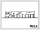 Фасады Типовой проект 503-1-81.13.90 Гараж на 5 грузовых автомобилей с закрытой стоянкой. Стены из кирпича (для строительства в Западно-Сибирской зоне Российской Федерации)