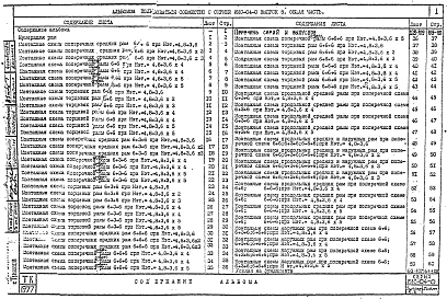 Выпуск 5.6 Указания по применению изделий для общественных и производственных зданий до 6 этажей с нагрузками на перекрытия 1250 и 1600 кг/м.кв. Монтажные схемы рам при высоте этажа 4,8м+3,6м*П. Усилия на фундаменты.