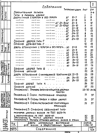 Выпуск 1 Двери деревянные внутренние для жилых и общественных зданий по ГОСТ 6629-74
