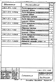 Состав альбома. Серия 1.141.1-27с ПлитыВыпуск 1 Предварительно напряженные плиты с круглыми пустотами длиной 7180 мм, шириной 990, 1190 и 1790 мм для строительства в районах с сейсмичностью 7 баллов. Метод натяжения - электротермический. Рабочие чертежи