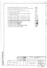 Состав альбома. Типовой проект IX-22-1Часть 1 АС Раздел 1-0-1 Монтажные чертежи подземной части здания