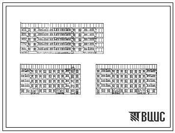Фасады Типовой проект 81-06/1.2 Блок-секция 5-этажная 28-квартирная 1Б.2Б.2Б - 1Б.2Б.2Б