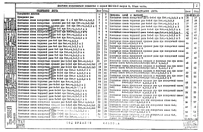 Выпуск 5.5 Указания по применению изделий для общественных и производственных зданий до 6 этажей с нагрузками на перекрытия 1250 и 1600 кг/м.кв. Монтажные схемы рам при высоте этажа 4,2м+3,3м*П. Усилия на фундаменты.