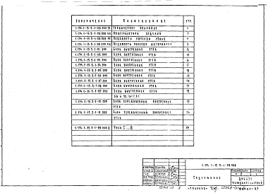 Состав альбома. Серия 1.134.1-15 БлокиВыпуск 2-1 Блоки толщиной 160 мм. Рабочие чертежи 