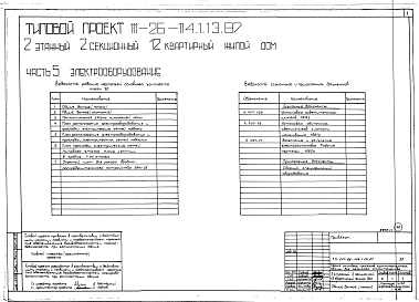 Состав альбома. Типовой проект 111-26-114.1.13.87Альбом 1 Части 0, 01, 02, 03, 1, 2, 3, 4, 5, 6 Общие архитектурно-строительные решения. Архитектурно-строительные решения ниже отм. 0,000. Отопление и вентиляция ниже отм. 0,000. Внутренние водопровод и канализация ниже отм. 0,000. Архитектурно-строительн